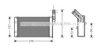 AVA QUALITY COOLING CN6150 Heat Exchanger, interior heating